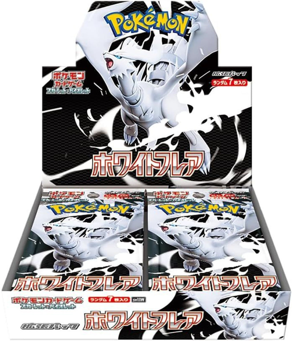 🔥 Pokémon TCG: White Flare sv11w Booster Box (Japanese Edition) 🇯🇵  ✨ Brand New & Factory Sealed | Authentic Japan Import